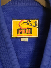 Fuji Kimono Victory Karate Martial Arts Blue Size A3 Top Only