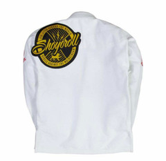 Shoyoroll Batch 71 Competitor Retro RVCA GI BJJ Kimono 450 GSM White With Bag