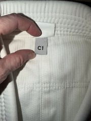 Elite 2500 BJJ Jiu-Jitsu Gi Jacket Top Adult Unisex Size C1 White