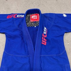 UFC Gym Kingz Brazilian Jiu Jitsu Gi Uniform Set Unisex A1L Blue Patch Logo