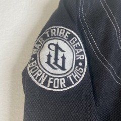 War Tribe Gi Kids Size C3 Black MMA Ju Jitsu Top