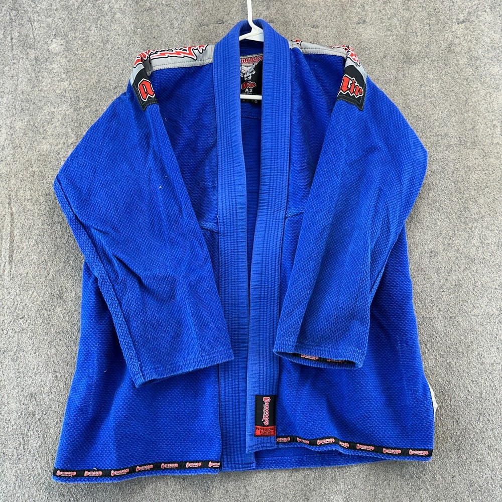 Gameness Air Gi Jiu Jitsu Kimono Top A2 Blue Marital Arts MMA Training Uniform