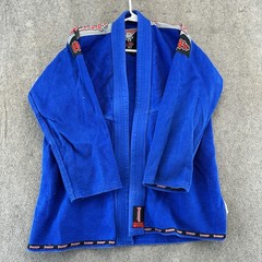 Gameness Air Gi Jiu Jitsu Kimono Top A2 Blue Marital Arts MMA Training Uniform