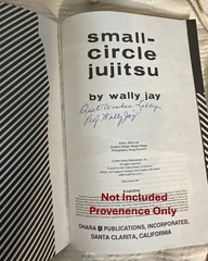 Wally Jay Small-Circle Jujitsu Gi Class Handout AJJF Bag Belts Tiger Claw Sz 4