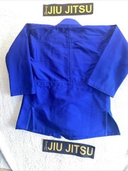 BJJ GI ProForce Gladiator Jiu-Jitsu Training Uniform – Blue K1