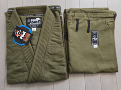 NWT Fuji Suparaito BJJ GI – A2L Army Green
