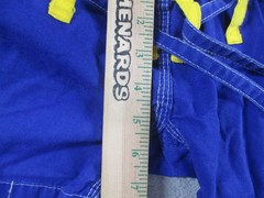 Break Point Jiu Jitsu Gi Boys K1 Blue Yellow BJJ Kimono Set MMA Youth