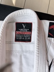 Vector Sports Attila Series Kids Unisex BJJ Gi Set K4 White Jacket & Pants
