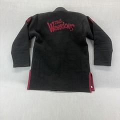 The Warriors Licensed BJJ Gi Jacket A0 Black Pearl Weave Movie Edition No Pants