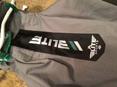 Elite Sports Men’s Gray Jiu Jitsu Pants Size A5