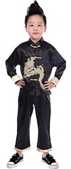 Costume Traditional Chinese Boy Dragon Kung Fu Outfit Tang Costume