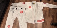 Shoyoroll Batch 17 A1L Competitor BJJ GI Kimono White Great Condition