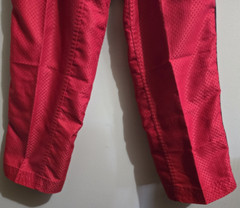 Vision Taekwondo Size 4/180 RED Gi Pants, Loose Fitting Karate, Jiu Jitsu, Akido