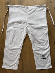 FUJI Kimono Jiu Jitsu Gi Double Weave Jacket & Pants Adult Size A3 – White
