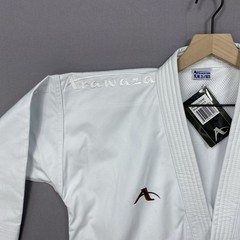 Arawaza Amber Evolution WKF Approved Karate Kata Gi Jacket White Size 3 1/2-165