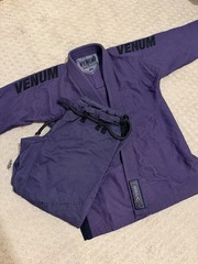 Venum Contender A0 Purple Jiu-Jitsu Gi for Adult Unisex