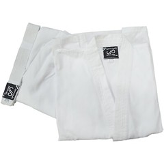 JP Karate Gi Uniform 8oz Martial Arts Adult Lightweight Kids Belt Outfit White