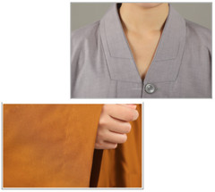 Cotton Meditation Buddhist Monk Clothing Sets Kung Fu Tai Chi Shaolin Uniforms