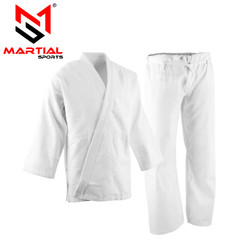 Martial Sports Premium Double Weave Judo Uniform – 700GSM -White- Free Shipping