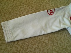 Limited PEGADA LEGACY Gi Gracie Barra A2 Jacket Equipe White Kimono