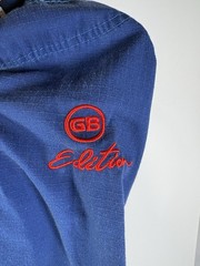 Gracie Barra Brazilian Youth SIZE Y3 Jiu Jitsu Storm Gi Top Only BLUE