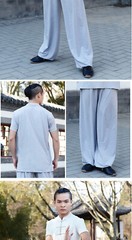 Martial Art Uniform Tai Chi Clothes Kung Fu Dress Wushu Clothing Unisex Women