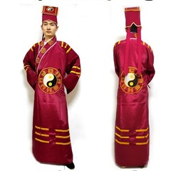 New Wudang Taoist Robe Wushu Kung Fu Tai Chi Morning exercise Uniform with Hat