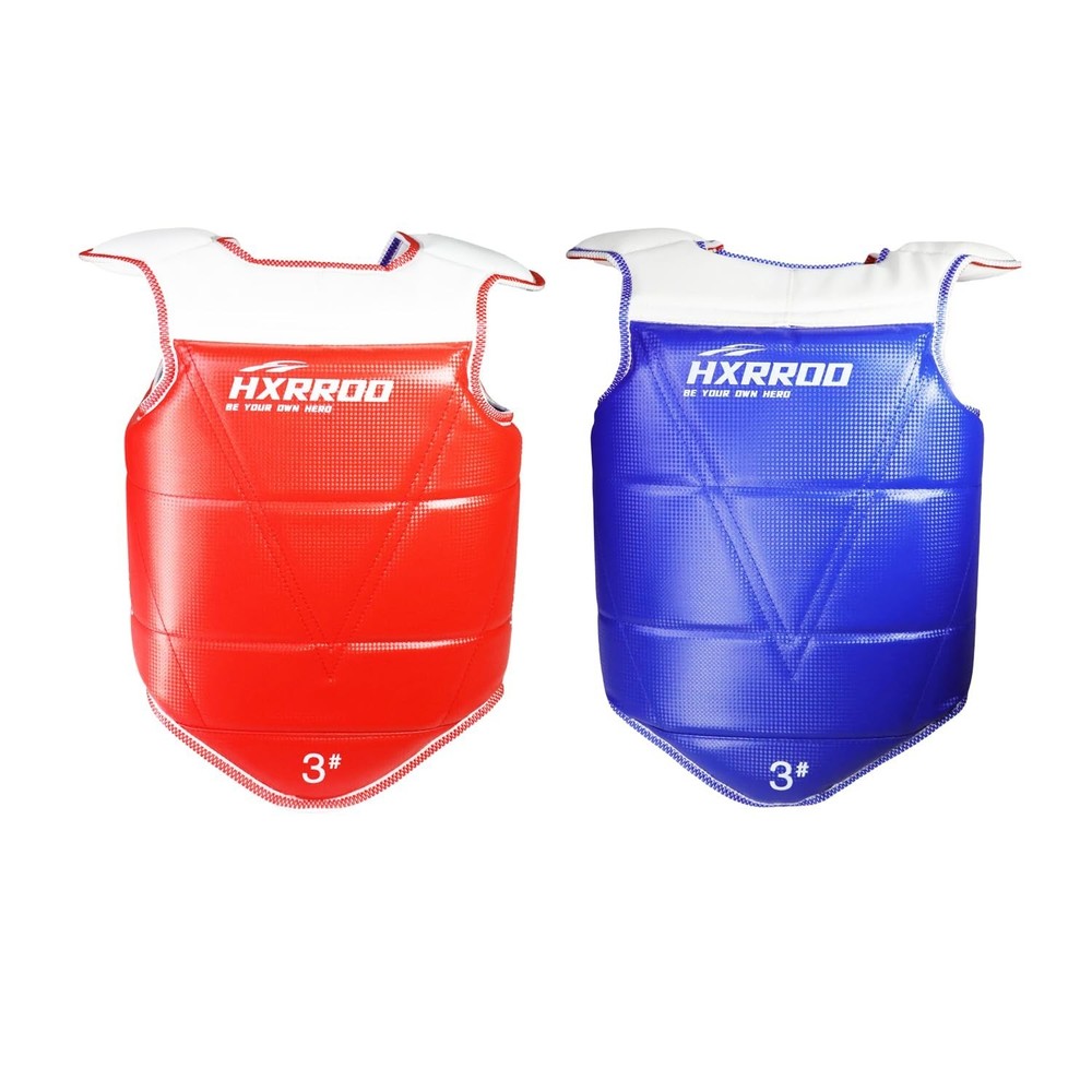 WT Taekwondo Martial Arts TKD Body Protector Reversible Chest Guard Protector…