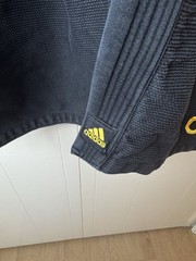 Adidas BJJ Brazilian Jiu Jitsu Gi-A5-Excellent Condition Black/Yellow