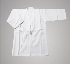 Kendo Uniform Set-Standard – White gi with navy blue hakama – kendo uniform kend