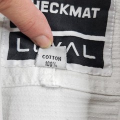 Checkmat Loyal BJJ GI Kimono Jacket Adult A1 White MMA (Jacket Only)