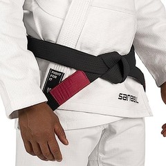 Brazilian Jiu Jitsu Belt IBJJF Approved Cotton Adult Sleeve Bar Stripes BJJ