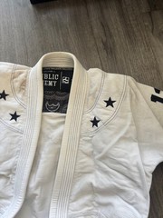 jiu jitsu gi a2 public enemy white with black