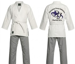 Prowin Corp 2/160cm Karate Unifrom Suit GI Martial Arts Lightweight With Belt
