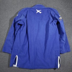 Globetrotters Brazilian Jiu Jitsu Gi A1 Blue Art of Travel MMA Cotton Ripstop