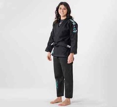 Fuji Womens Women Blossom Brazilian Jiu Jitsu Gi Jiu-Jitsu BJJ – Black