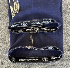 Siege MMA Kids Mixed Martial Arts Jiu Jitsu Gi Suit Outfit Size K-000