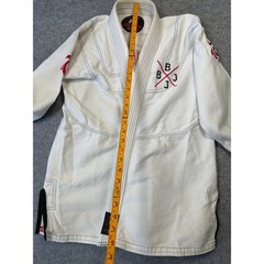 ClubBoost BJJ Gi Adults A1 White Brazilian Jiu Jitsu Uniform w/ Belt
