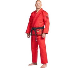 Fuji Suparaito Super Lightweight Mens Brazilian Jiu-Jitsu BJJ Gi – Red / Gold