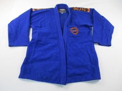 Fuji Brazilian Top Team Blue Kimono Gi With Pants Size 5
