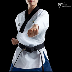 MOOTO poomsae dan uniform WT world taekwondo dobok female
