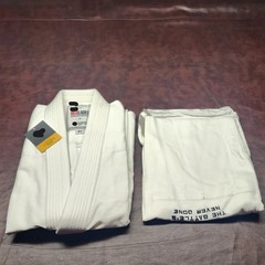 Red Label 3.0 Jiu Jitsu Gi White A1 A2 A3 Adult Karate Uniform MAK05