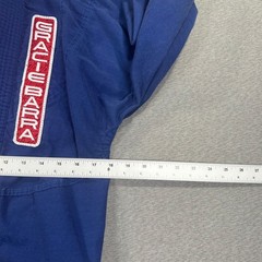 Gracie Barra Kids BJJ Size Y6 Gi Kimono Blue Equipe GB Edition Ju-Jitsu TOP ONLY