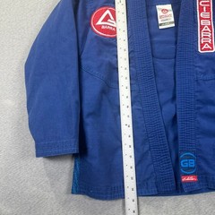 Gracie Barra Kids BJJ Size Y6 Gi Kimono Blue Equipe GB Edition Ju-Jitsu TOP ONLY