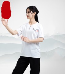 martial arts T-shirt short-sleeved clothing Kung Fu shirt Classic Uniform Kung