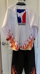 World Champion Taekwondo Demo Team Uniform, unisex size 2/160
