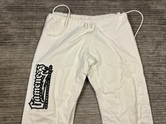 Vintage Gameness Jiu Jitsu Competition Pants Mens Size A4 White