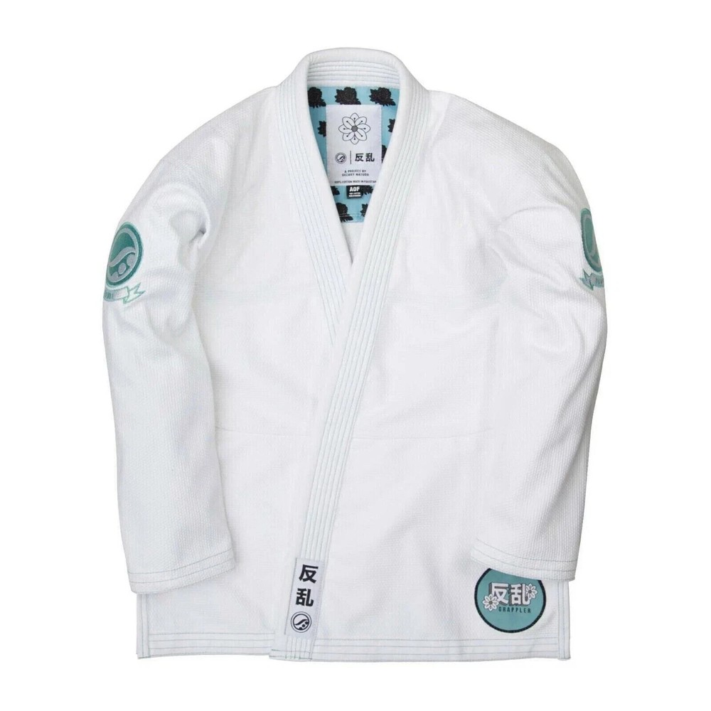 Shoyoroll White Rebel Grappler Premium BJJ Gi – Batch 72 Jiu Jitsu Kimono