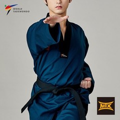 MOOTO MTX Slate Blue Taekwondo Dobok Color Uniform WT Approved Performance