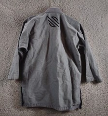Sanabul Jiu Jitsu Gi Adult A0 Brazilian BJJ Kimono Jacket Mma Gray Top